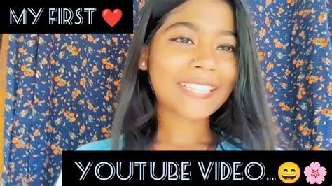 My First Youtube Video ️ Introducing My Channel And My Self💖🌸