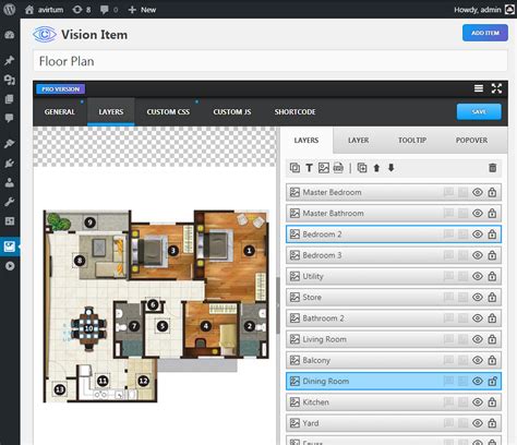 Vision - Interactive Image Map Builder for WordPress by Avirtum