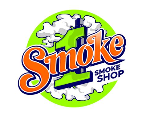 Smoke 1 Smoke Shop Logo Design Contest Logotournament