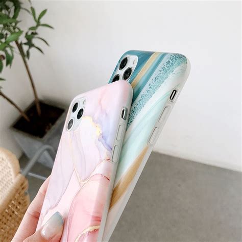 IPhone Case Soft Marble Design Cover Orbisify