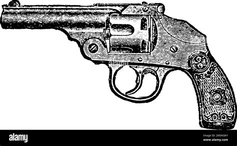 32 Caliber Hammerless Pocket Revolver Iver Johnson Revolver Vintage