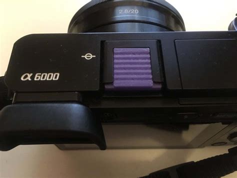 D Printing Sony A A Hot Shoe Covercults