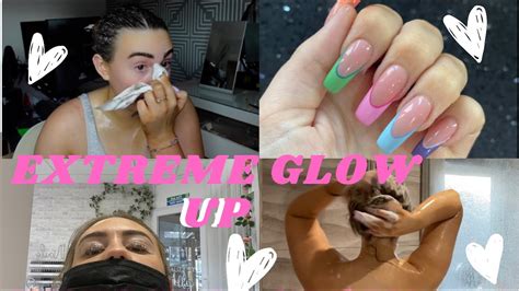 GLOW UP WITH ME Nails Lashes Brows Hair More YouTube