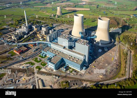 Aerial View Coal Power Plant Rwe Westfalen Power Plant Former