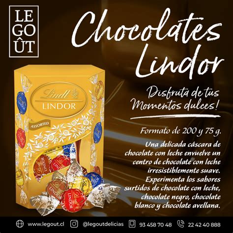 Bombones Chocolate Surtido Lindor Lindt 75 Gr Legout