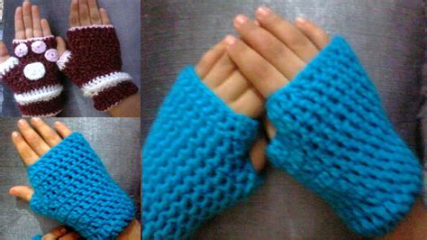 Let S Crochet Fingerless Gloves For Beginners YouTube