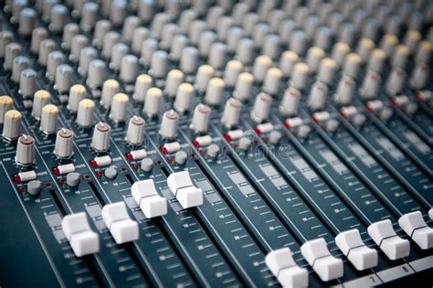 Sound mixer stock photo. Image of recording, controller - 16564682
