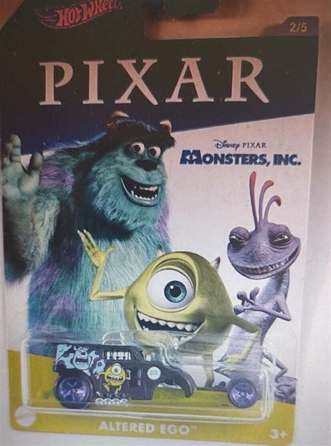 Pixar Monsters Inc Altered Ego Hot Wheel