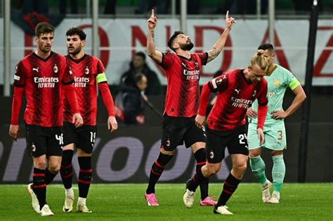 Milan Vence Slavia Praga E Abre Vantagem Nas Oitavas Da Liga