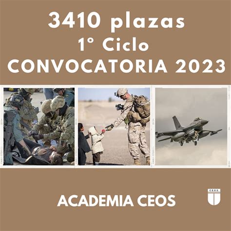 3410 plazas TROPA Y MARINERÍA primer ciclo CONVOCATORIA 2023