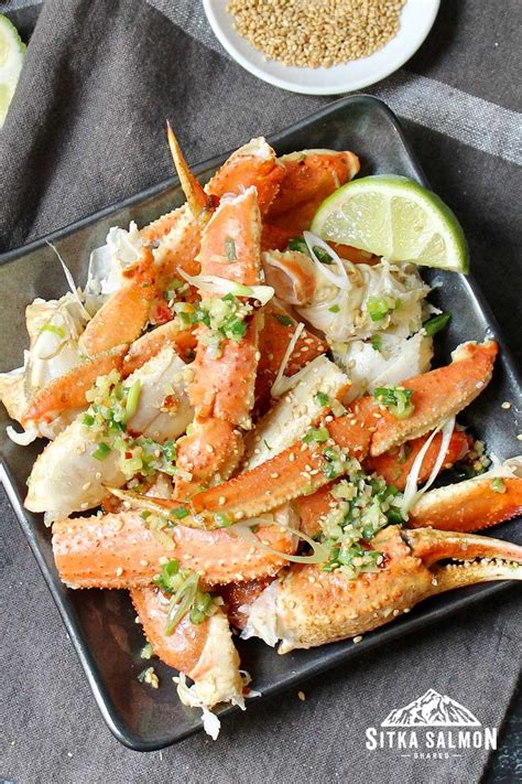 Stir Fried Crab Legs With Ginger Scallion Butter Recipe Crab Claw Recipes Crab Recipes