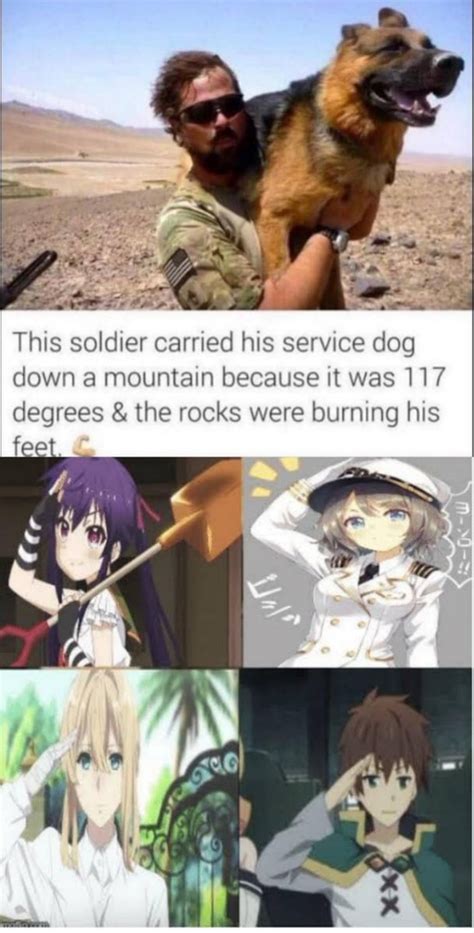 Anime Salute Meme See more of a page full with anime memes on facebook