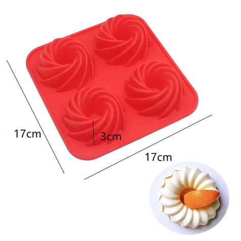 Силиконовые формы для торта с 9/30 отверстиями, геометрические кубики в ...