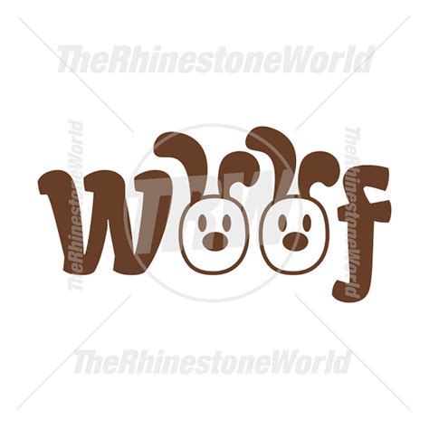 Woof Clip Art