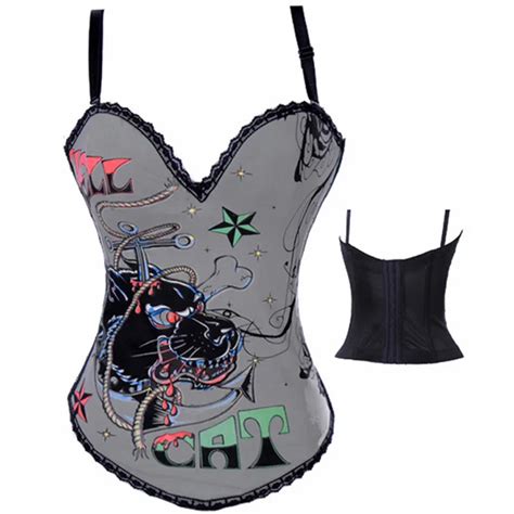 Women Cotton Corset Bustier Sexy Waist Trainer Hot Shaper Overbust Corselet Top Fajas