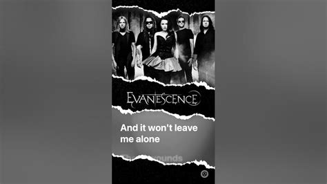 My Immortal Evanescence Lyrics Evanescence Youtube