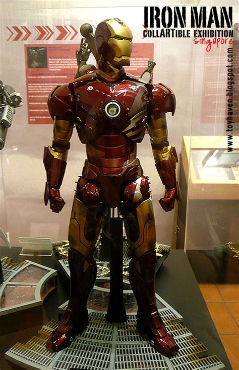 Toyhaven More Hot Toys Iron Man Collartible Exhibition In Singapore Full On Armor
