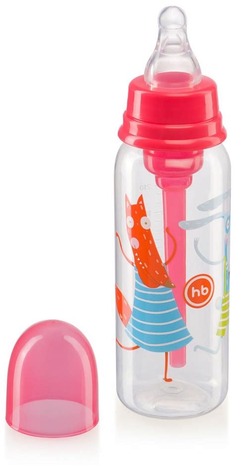 Happy Baby Бутылочка антиколиковая, узкое горло, 250 мл (10015), с ...