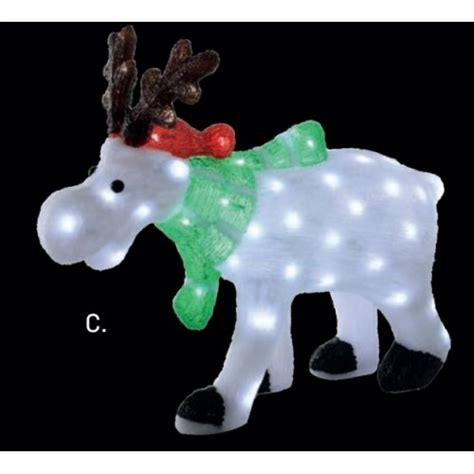 Christmas Shop Online - 58cm LED Acrylic Moose