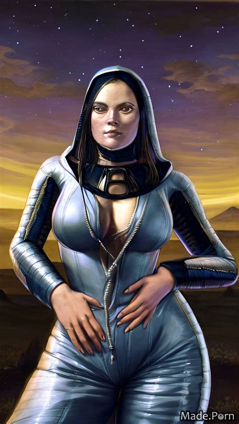 Porn Image Of Northern Lights Thick Cyborg Tunic 40 Hoody Jacket Created By AI