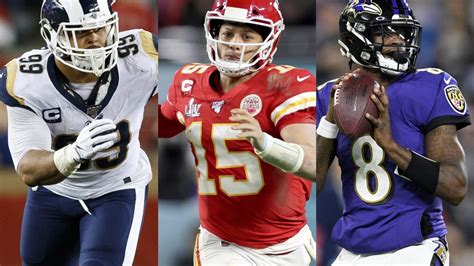 Nfl 100s Top 10 Names Unveiled Ahead Of Rankings Reveal