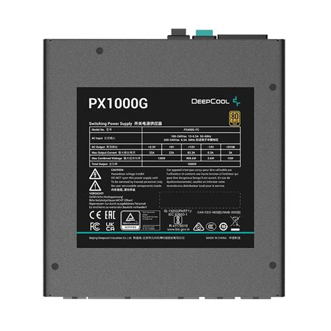 Nguồn máy tính Deepcool PX1000G 1000W 80 Plus Gold R-PXA00G-FC0B-EU