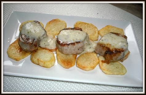 Cocina Para Burros Medallones De Solomillo Con Salsa De Queso Y Or Gano