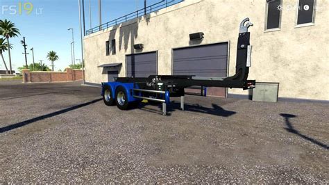 Hooklift Semitrailer V 1 0 FS19 Mods Farming Simulator 19 Mods