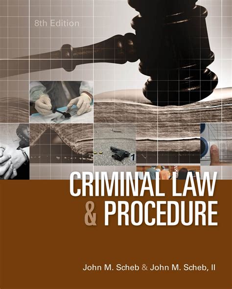 Amazon Criminal Law And Procedure Scheb John