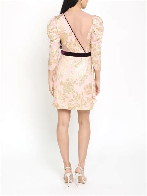 Rose Quartz Dress - SAFIRO Luxury Garments for Women