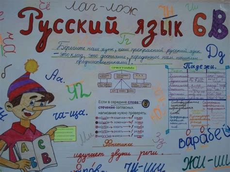 Плакат по русскому языку (49 фото)