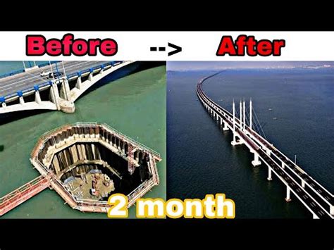 How Bridges Are Built Over Seas And Rivers YouTube