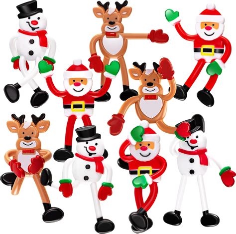 Amazon Meooeck 24 Pcs Christmas Holiday Character Christmas