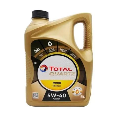 ᐉ Моторное масло Total Quartz 9000 Energy 5W-40 5 л (213697) • Купить в ...