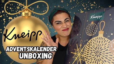 Kneipp Adventskalender 2023 Unboxing Adventskalender 2023 Unboxing L