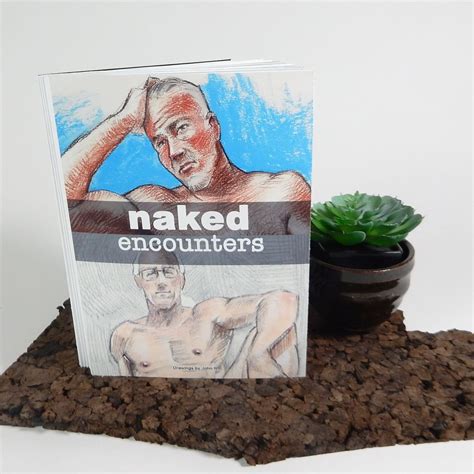 A Handmade Book Of Erotic Gay Male Drawings 28 Color Pages Of Sexy Naked Guys A Tiny Book With