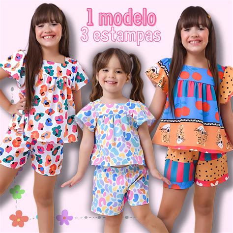 Conjunto Menina 10 Anos - conjunto infantil menina (tamanhos 2 a 10 anos) | Shopee Brasil