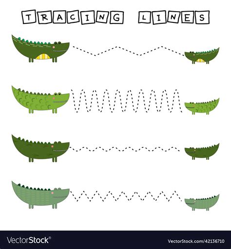 Tracing lines 2 Royalty Free Vector Image - VectorStock