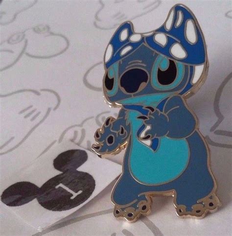 Stitch With Bikini Top On His Head Lilo Stitch Disney Pin