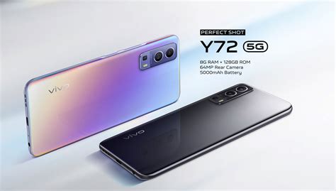 Vivo Y72 5G: Mittelklasse-Handy mit Fokus auf Kamera & 5G
