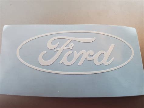 Ford Logo Vinyl Sticker Decal Set Of All Colors All Sizes | Sexiz Pix