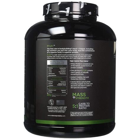 Rule 1 Lbs High Calorie Mass Gainer Nutrabay™