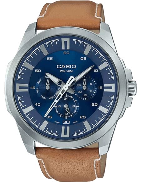 Buy Casio A1312 MTP SW310L 2AVDF Enticer Men Watch In India I Swiss