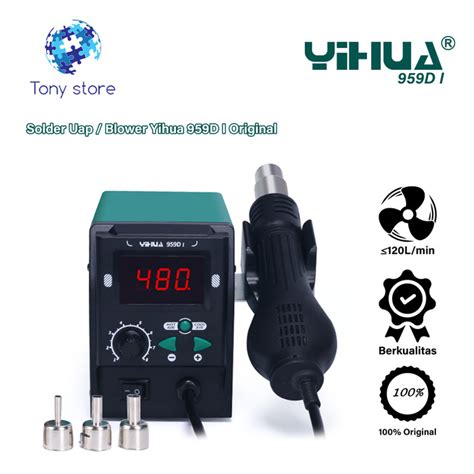 Yihua D I Blower Solder Uap Hot Air Rework Station Ori Lazada Indonesia