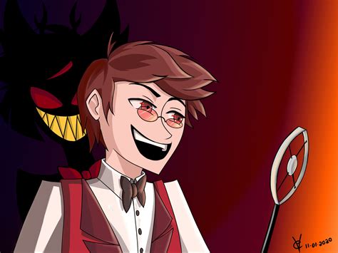 Human Alastor Hazbin Hotel Sticker For Sale By Norith