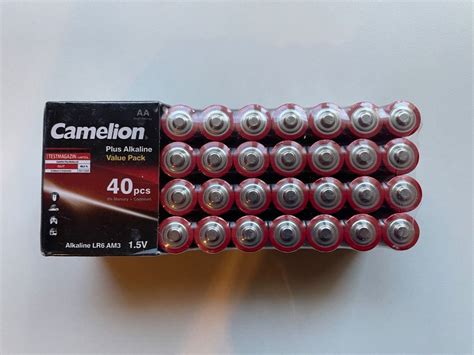 40x Camelion Plus Alkaline AA Batterien | Kaufen auf Ricardo