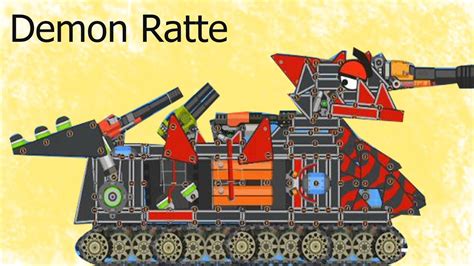 Super Tank Rumble Creations Demon Ratte Youtube