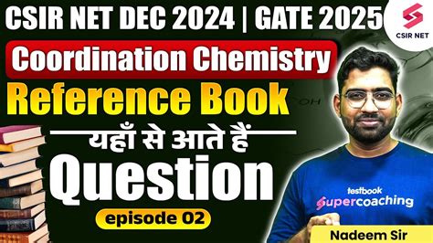 Csir Net Gate Chemistry Reference Book