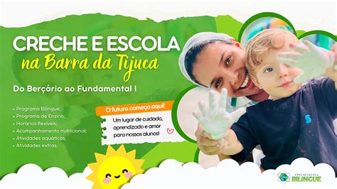 Cem Creche E Escola Bilíngue Barra - Horario Integral | Cem Creche E Escola Bilíngue | Rio De Janeiro