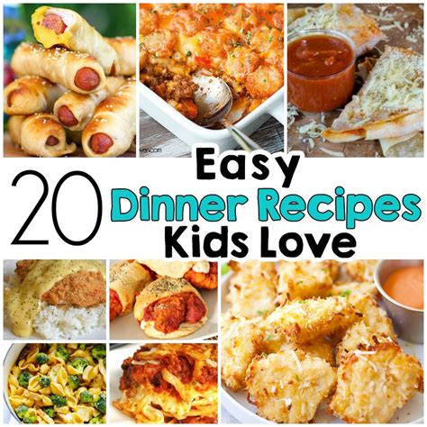20 Easy Dinner Recipes for Picky Eaters
